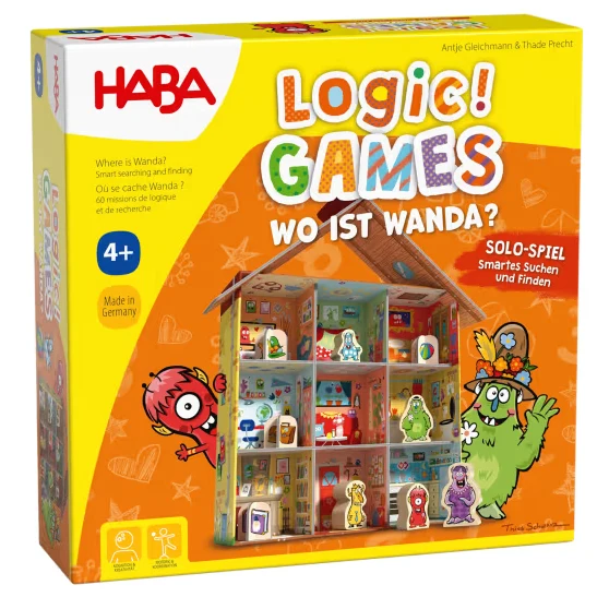 Wo ist Wanda? - Solo-Knobler für Kindergartenkinder