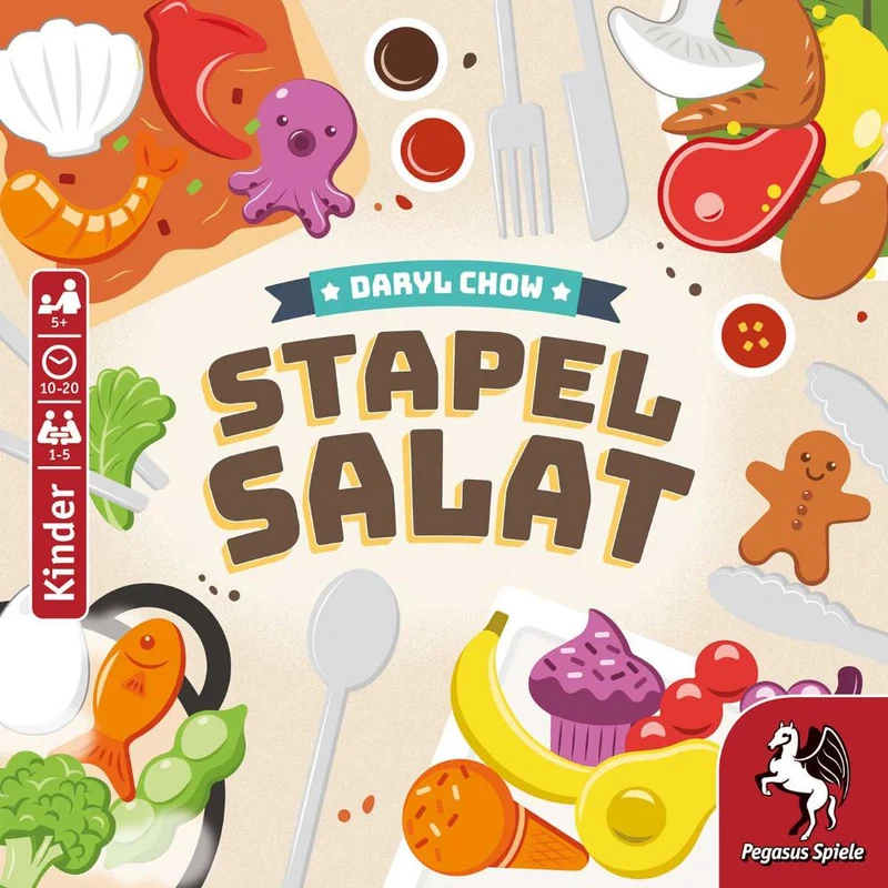 Stapelsalat - Geschicklichkeitsspiel für Kids