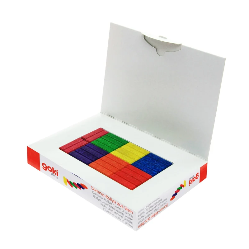 Goki Domino Rallye aus Stein 28 Teile