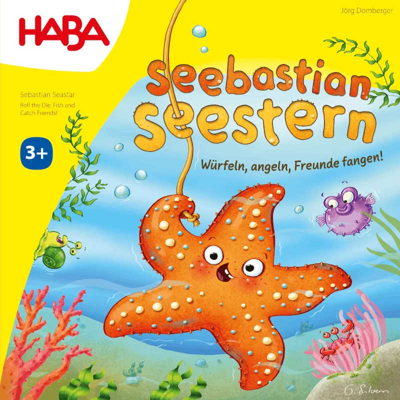 Seebastian Seestern - Magnetisches Angelspiel für Kindergartenkinder