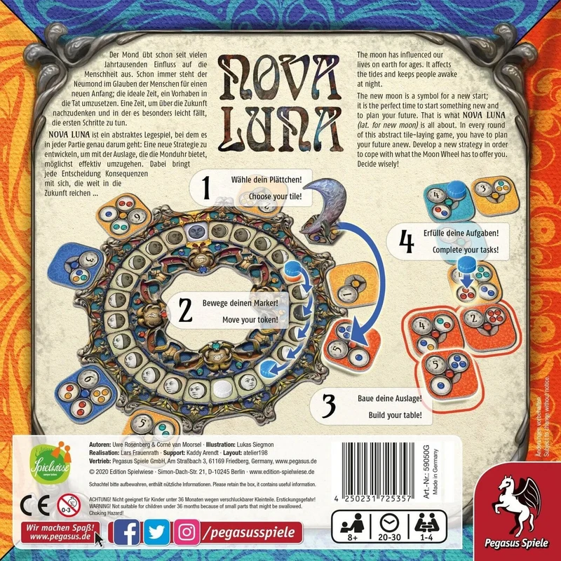 Nova Luna - Legespiel für die ganze Familie