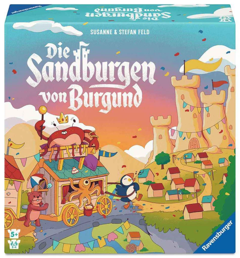 Die Sandburgen von Burgund - Mischung aus Würfeleinsatz und Gedächtnisspiel