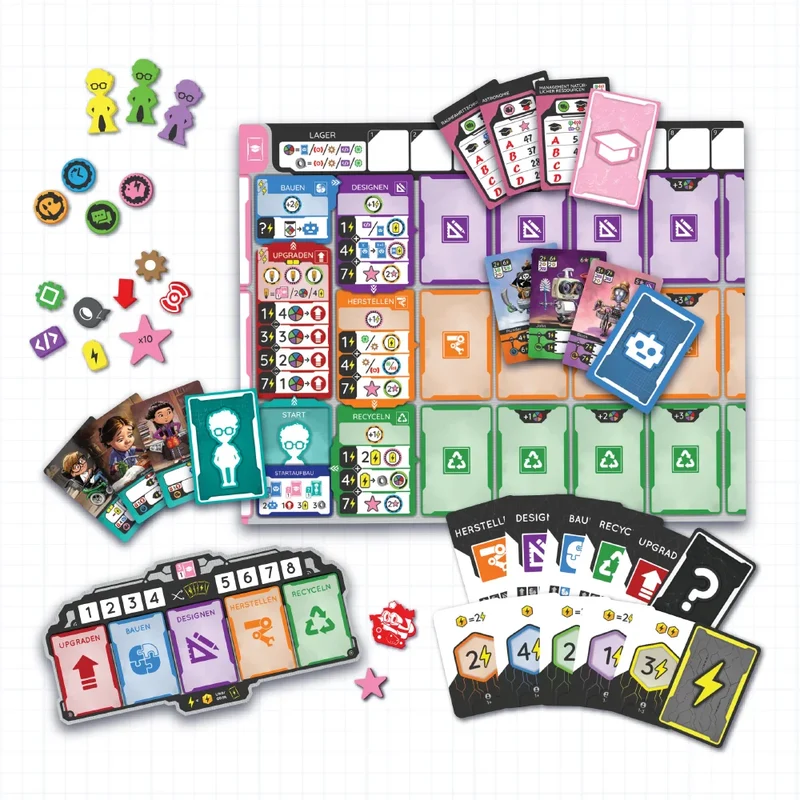 Raising Robots - Anspruchsvolles Action-Selection Spiel für Kenner