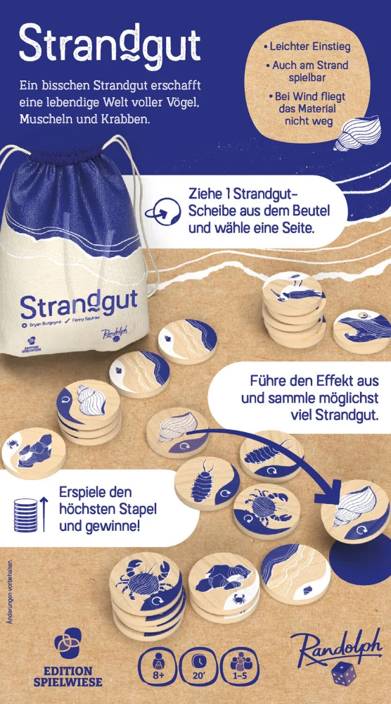Strandgut - Sammelspiel nicht nur für den Strand