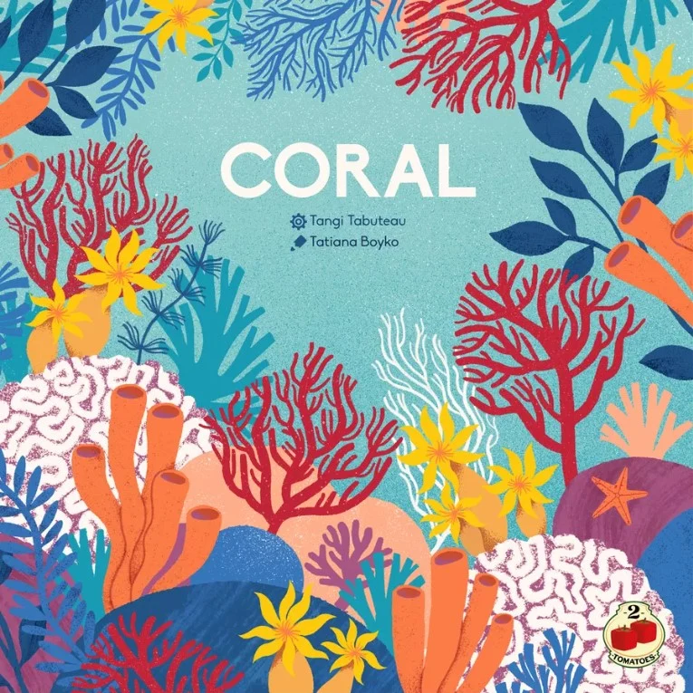 Coral - Schnelles abstraktes Lege-Puzzle für Familien