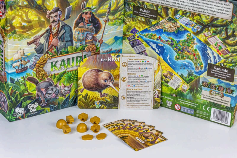 Kauri - Asymmetrisches Spiel für erfahrene Familien und Kenner