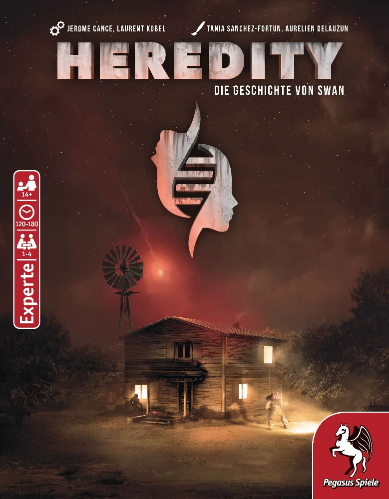 Heredity - Die Geschichte von Swan - Düsteres Postapokalyptisches Expertenspiel