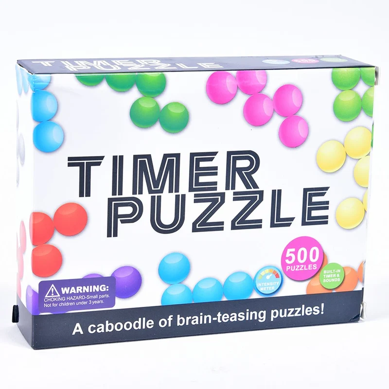 Timer Puzzle Reaktionsspiel 14,5 x 11 x 3 cm