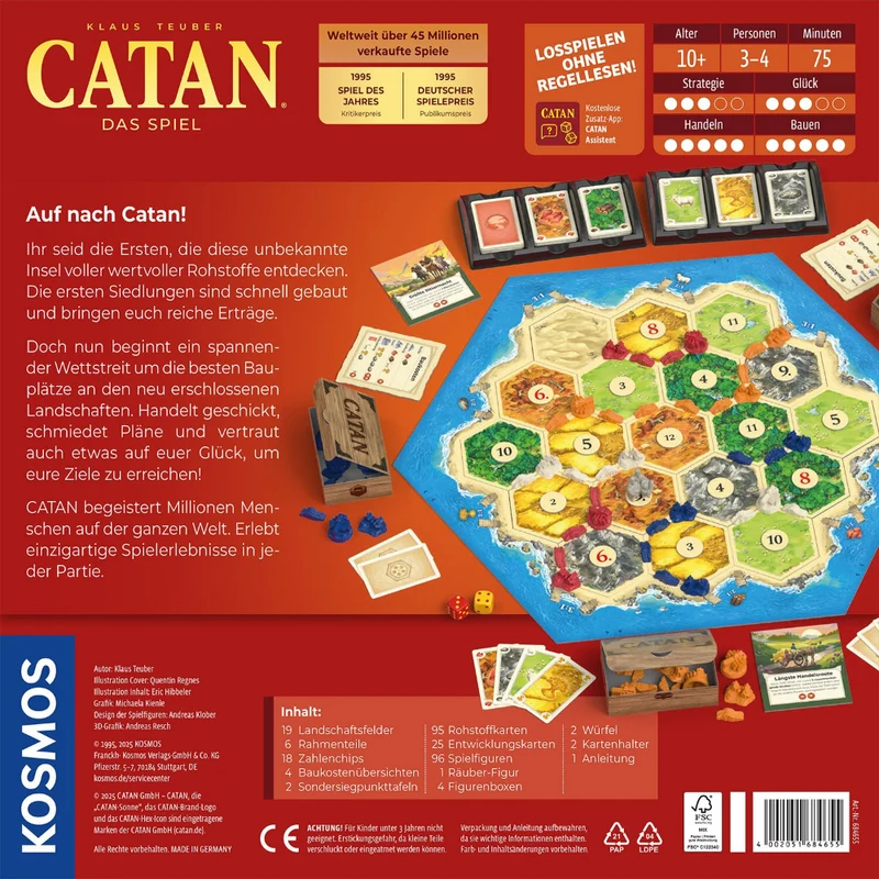 Catan - Der Klassiker in der überarbeiteten Neuauflage