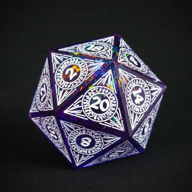 Spacebreaker ornament psychodelic purple