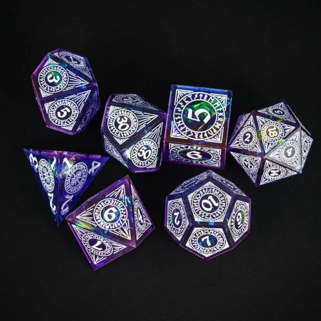 Spacebreaker ornament psychodelic purple