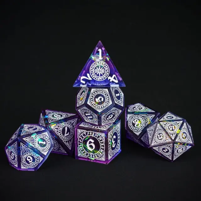 Spacebreaker ornament psychodelic purple