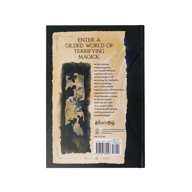 Critical Role - Candela Obscura Core Rulebook Hardcover - EN (inkl. PDF Download)