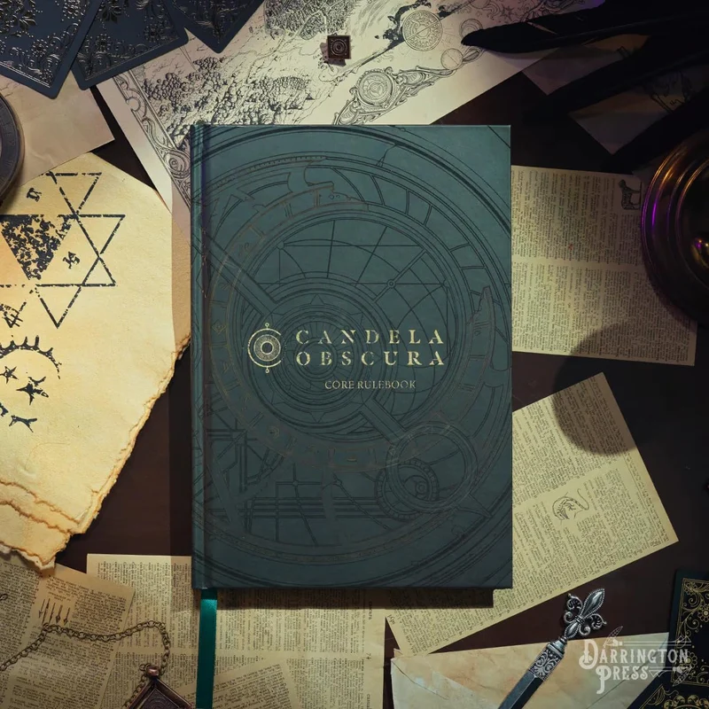 Critical Role - Candela Obscura Core Rulebook Hardcover - EN (inkl. PDF Download)