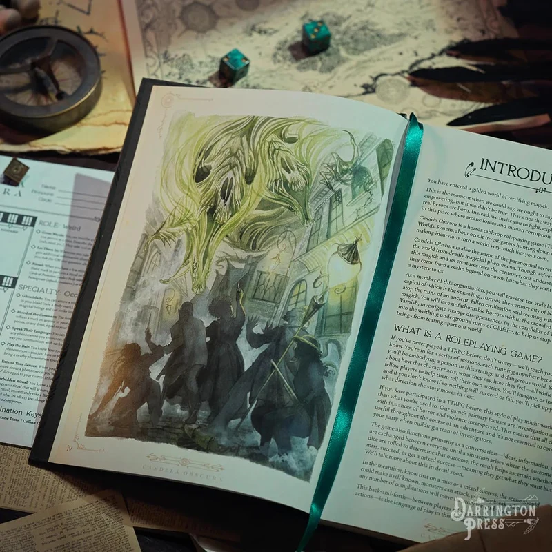 Critical Role - Candela Obscura Core Rulebook Hardcover - EN (inkl. PDF Download)