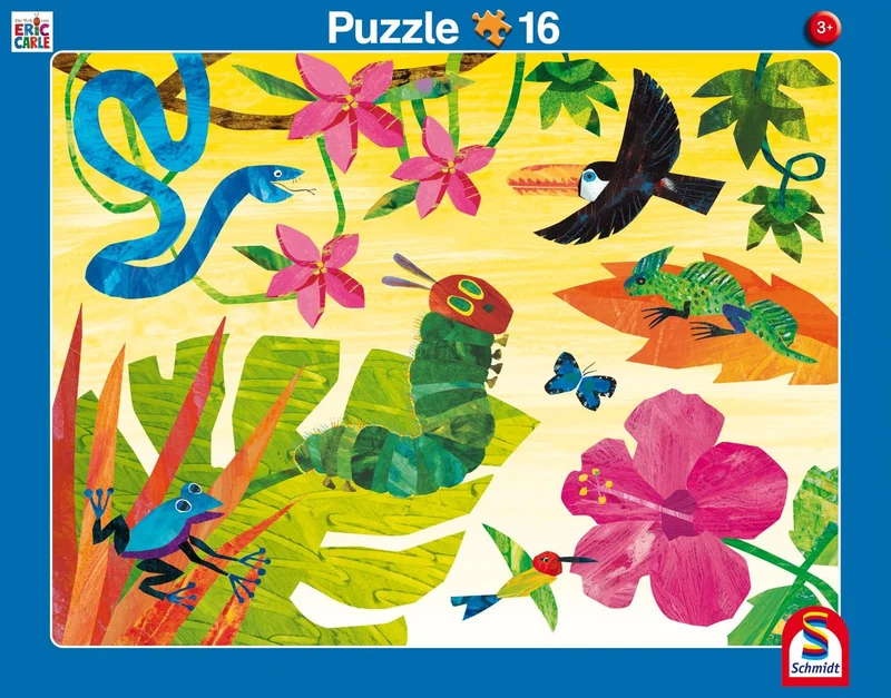 Rahmenpuzzle Raupe Nimmersatt 2er-Set – Schmidt Spiele
