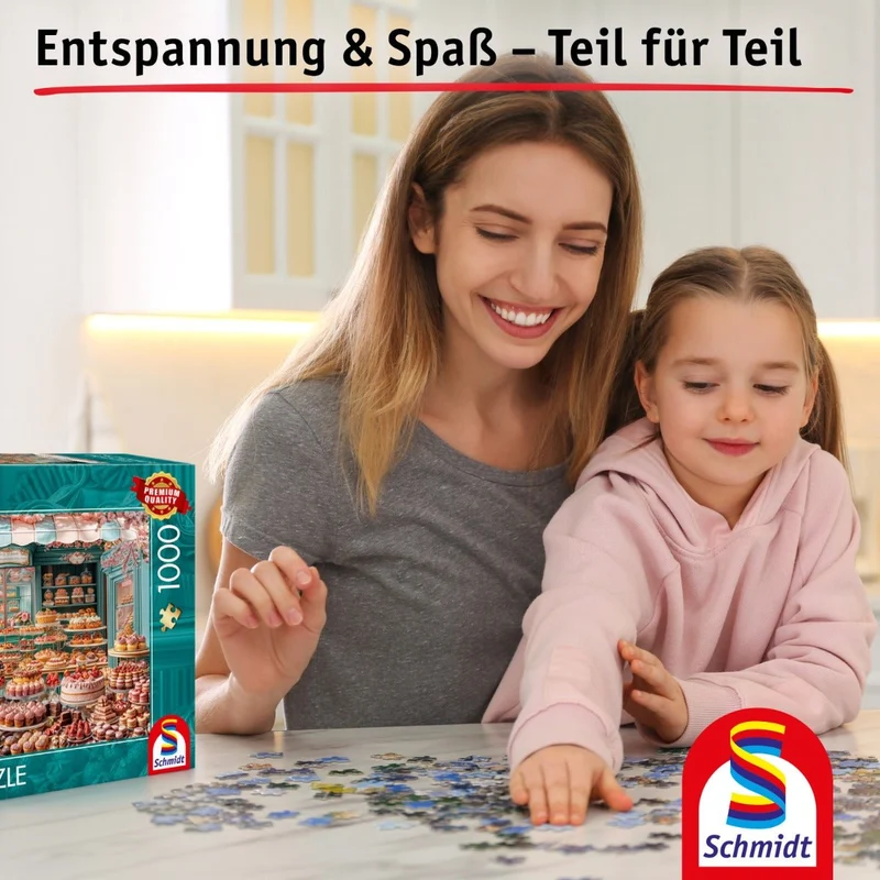 Puzzle Konditorei 1000 Teile – Schmidt Spiele