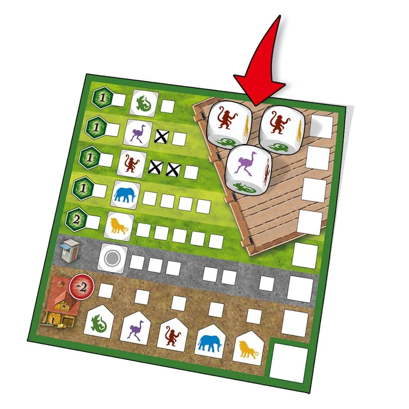 Zooloretto Würfelspiel ab 8 Jahren – Burst Spiele