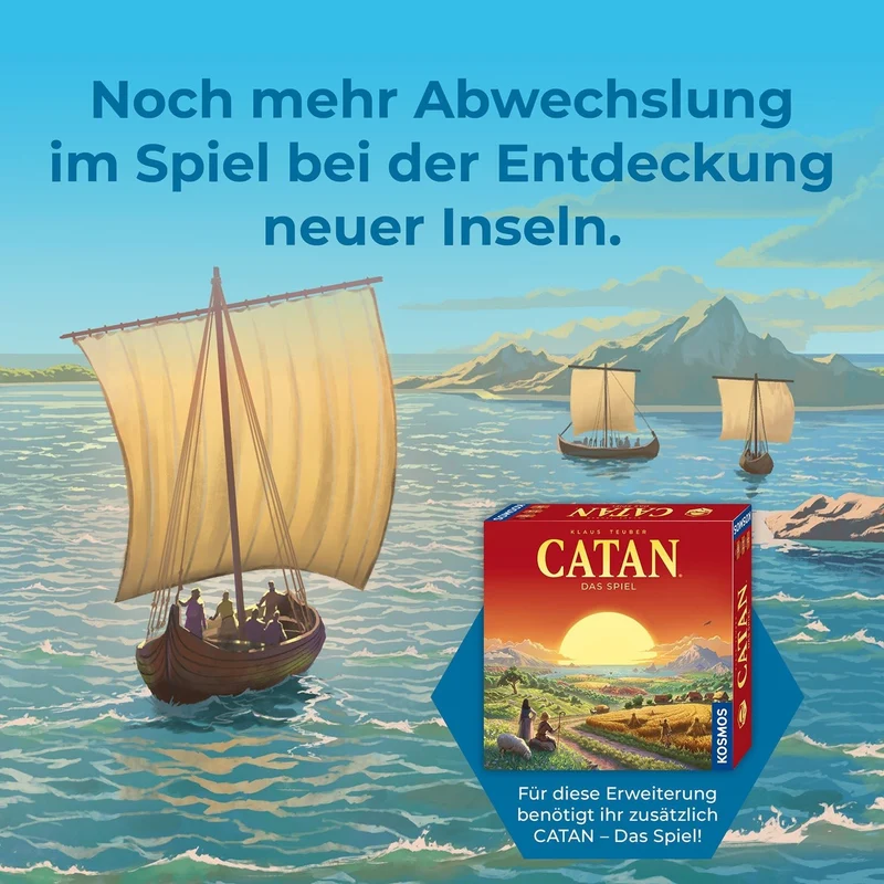 Seefahrer Erweiterung ab 10 Jahren – CATAN