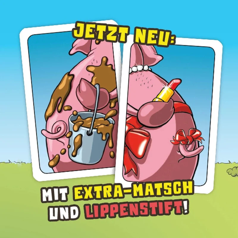 Drecksau total - Das Kartenspiel PLUS sauschöne Erweiterung