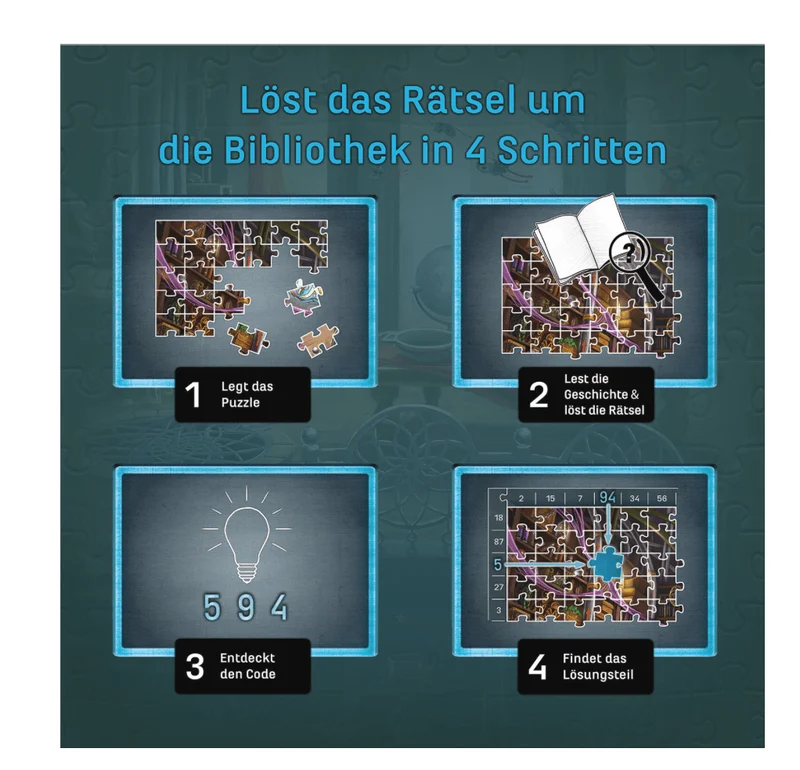 EXIT® – Das Puzzle: Die Bibliothek der Träume