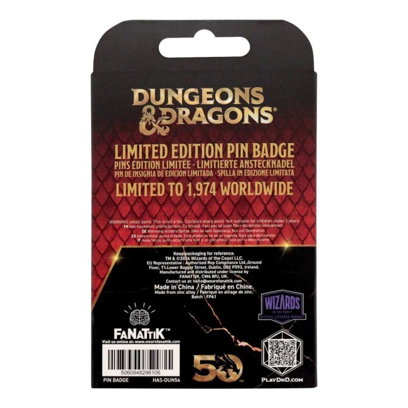D&D Ansteck-Pin Alignment Spinner (Limitierte Edition)