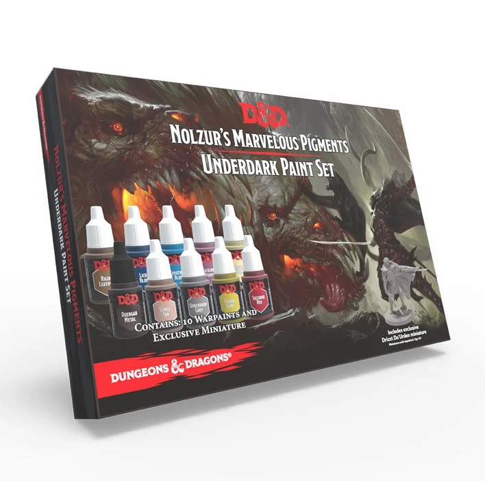 Warpaints Fanatics - Dungeons & Dragons Underdark-Paint-Set