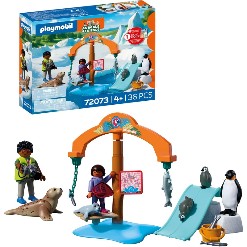 Playmobil Zoo Eis-Expedition 72073 – Tier Spielset
