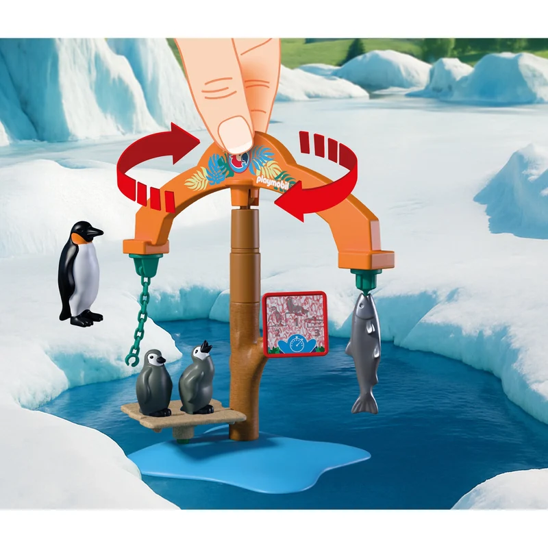 Playmobil Zoo Eis-Expedition 72073 – Tier Spielset