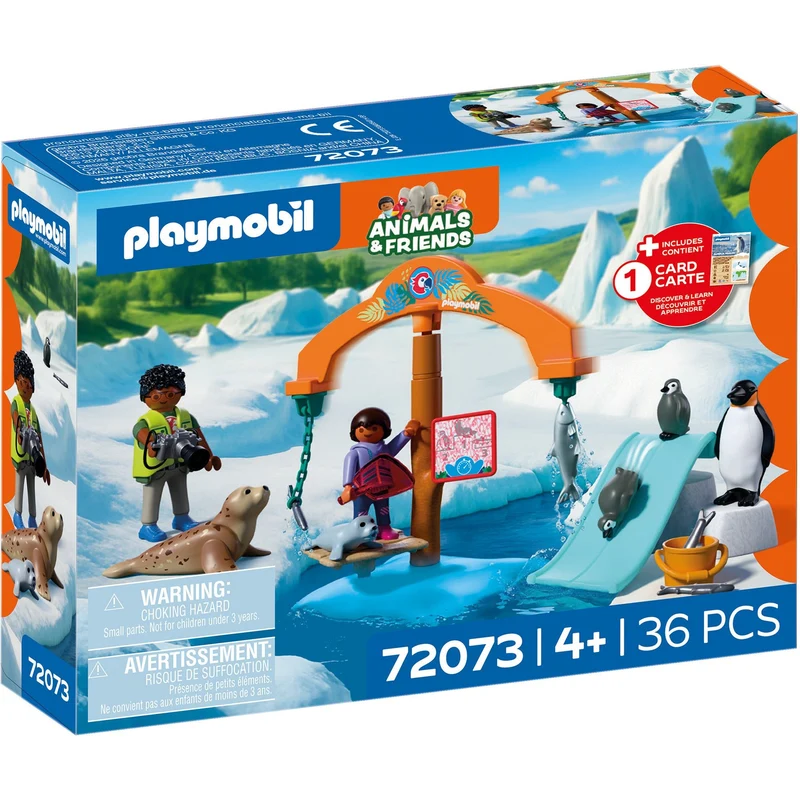 Playmobil Zoo Eis-Expedition 72073 – Tier Spielset