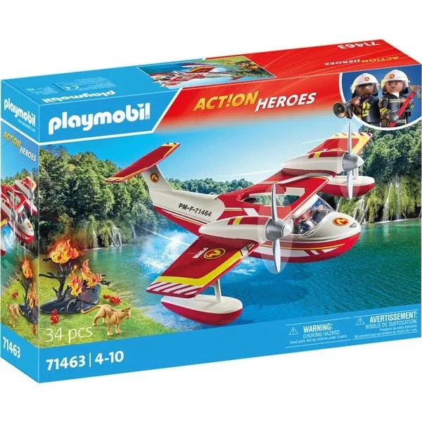Playmobil® City Action Heroes 71463 - Feuerwehrflugzeug mit Löschfunktion