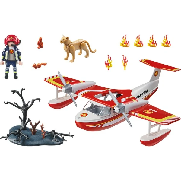 Playmobil® City Action Heroes 71463 - Feuerwehrflugzeug mit Löschfunktion