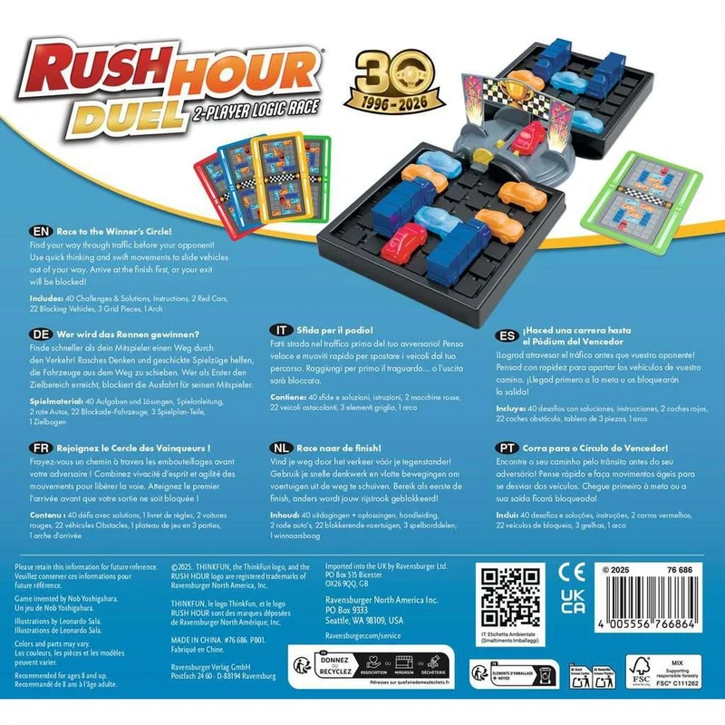 Rush Hour Duell - Denkspiel