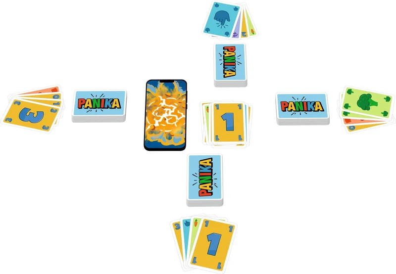 Panika Kartenspiel mit App – ab 8 Jahren