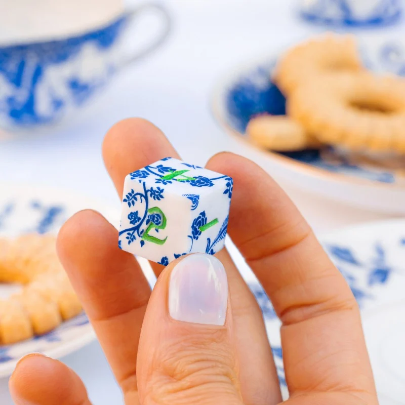 Full Art Dice Set: Porcelain