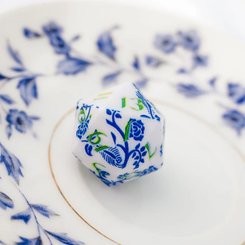 Full Art Dice Set: Porcelain