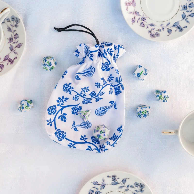 Full Art Dice Set: Porcelain