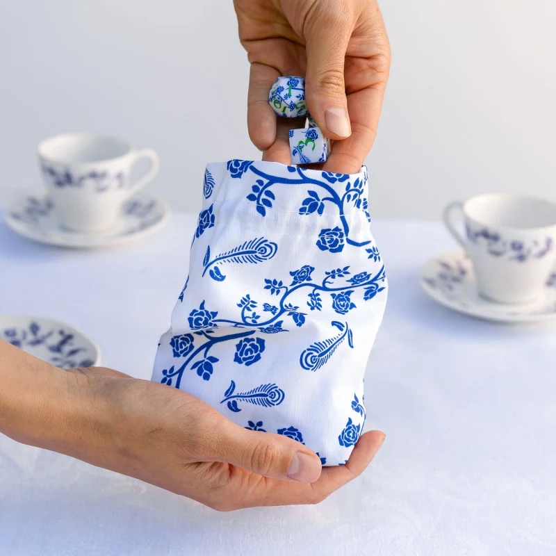 Full Art Dice Set: Porcelain