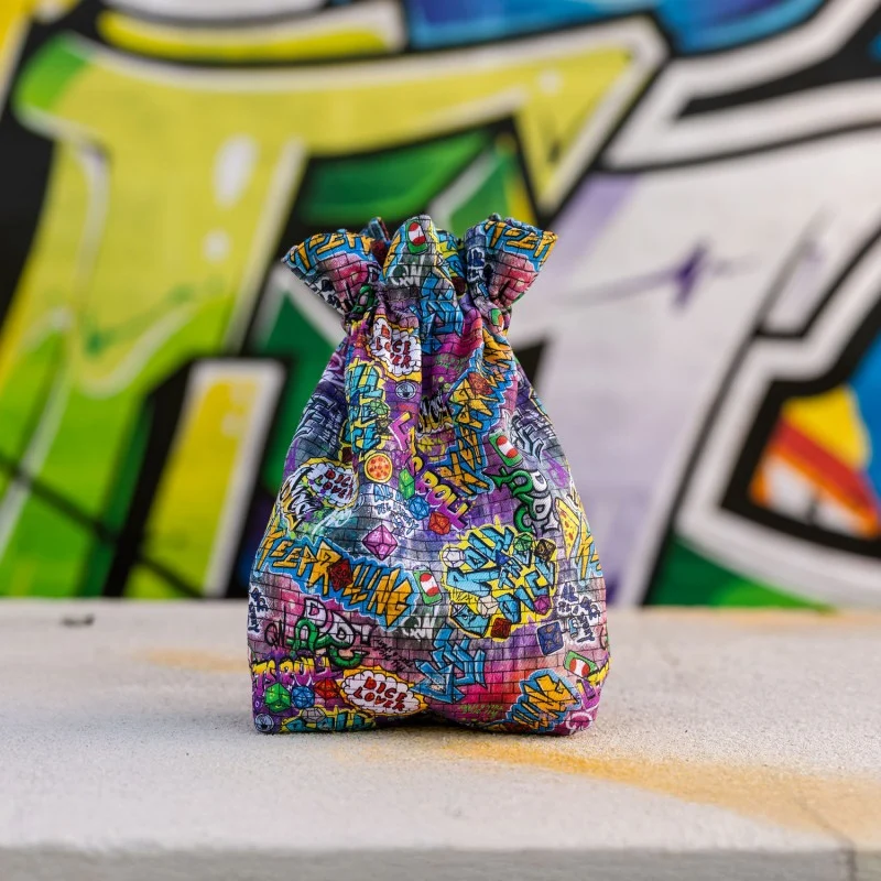 Full Art Dice Set: Graffiti