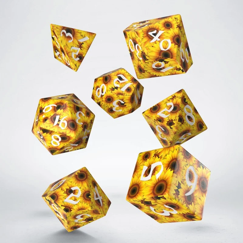 Full Art Dice Set: Sunflower