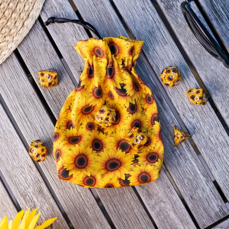 Full Art Dice Set: Sunflower