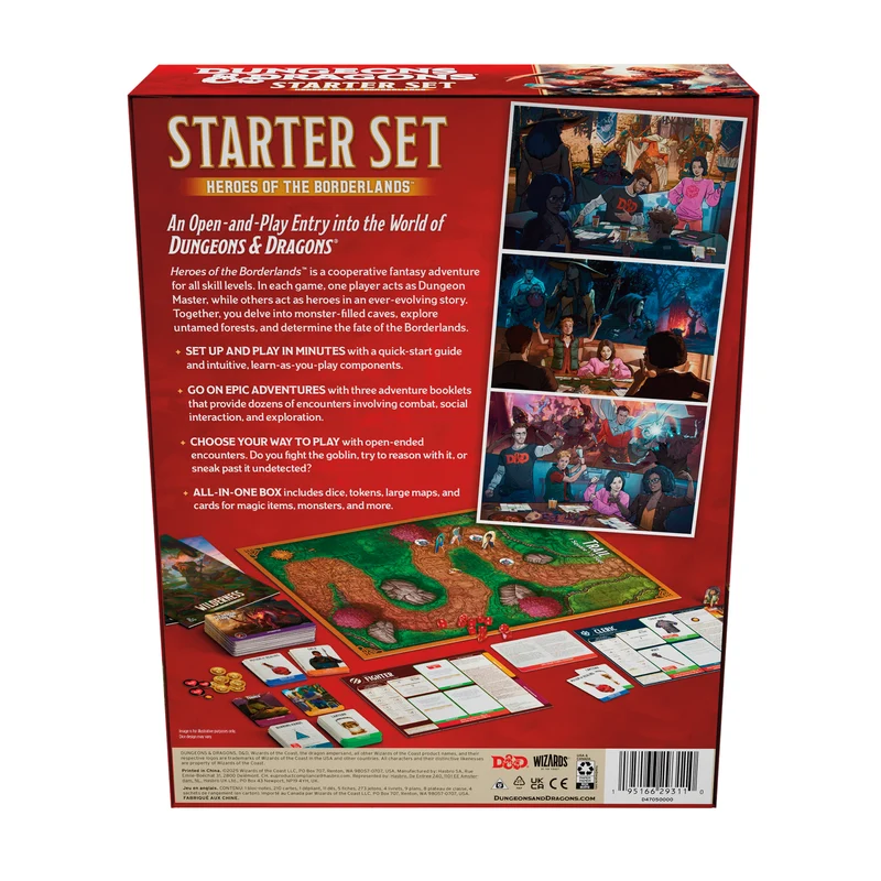 D&D Starter Set: Heroes of the Borderlands - EN