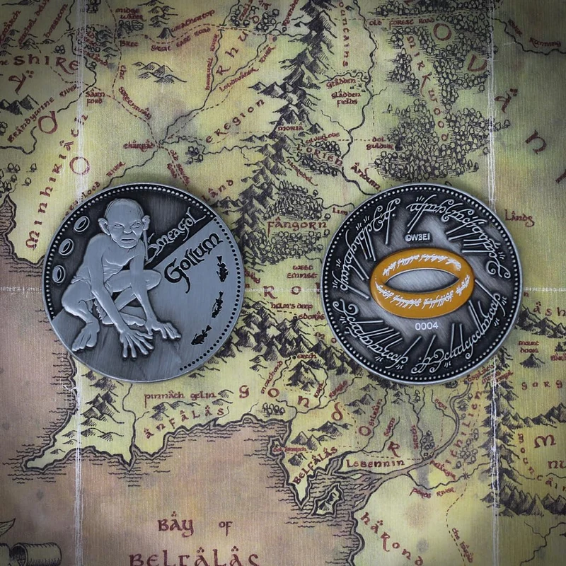 Der Herr der Ringe – Gollum & Der Eine Ring Münze (limitiert)
