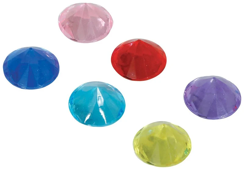 Bunte Geschenke Edelsteine 1,5 cm 50 Stk
