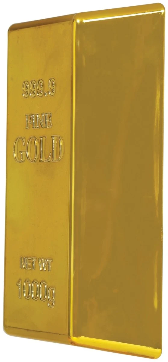 Goldener Fake Goldstab 16cm