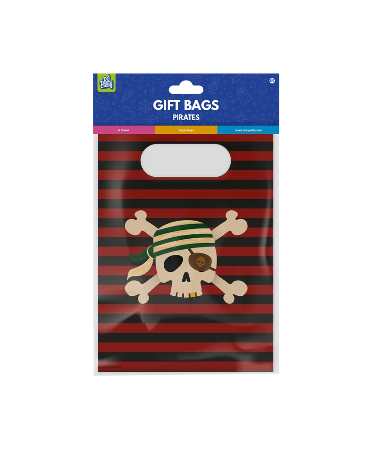 Piraten Geschenktüte 23cm