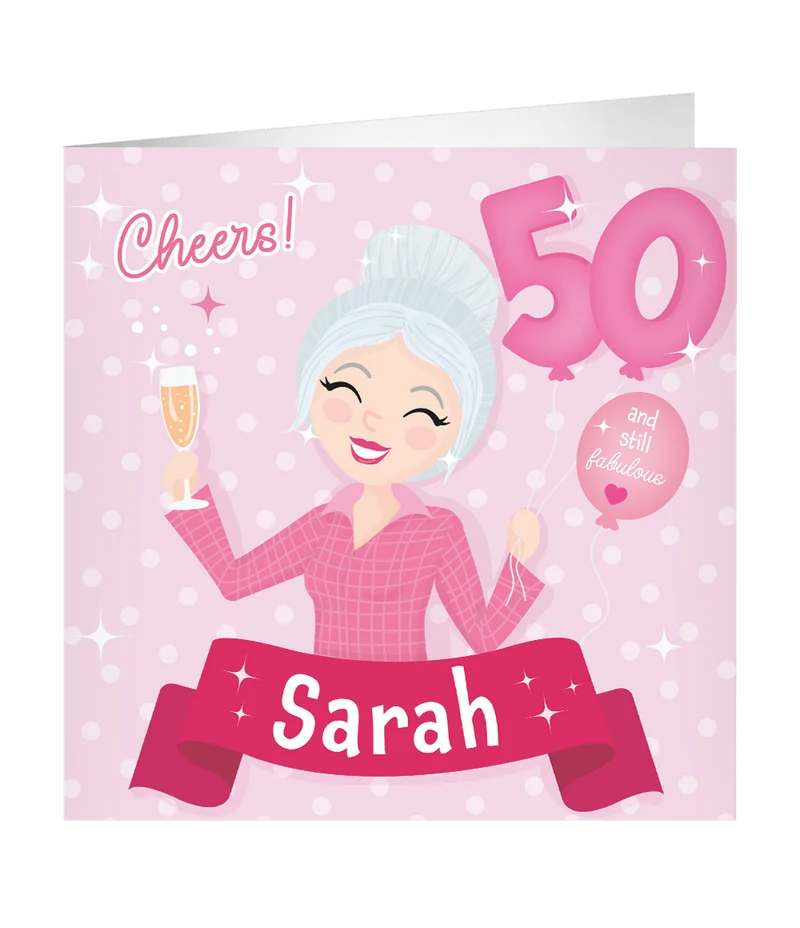 Sarah Grußkarte 23cm