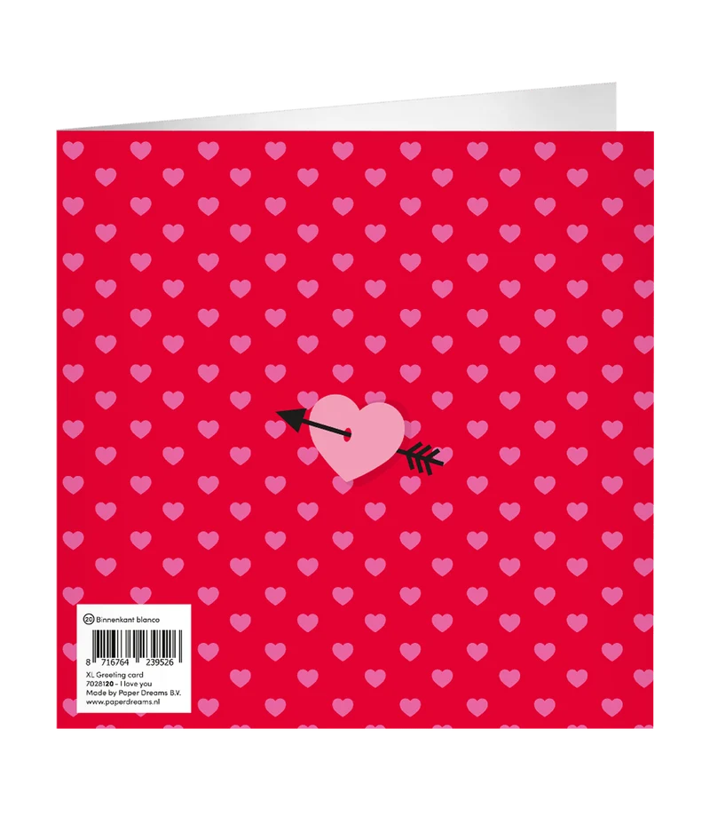 Valentinstag Grußkarte 23cm