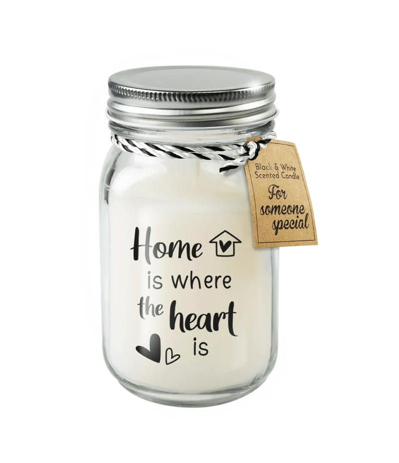 Duftkerze Home Is Where The Heart Is 14cm