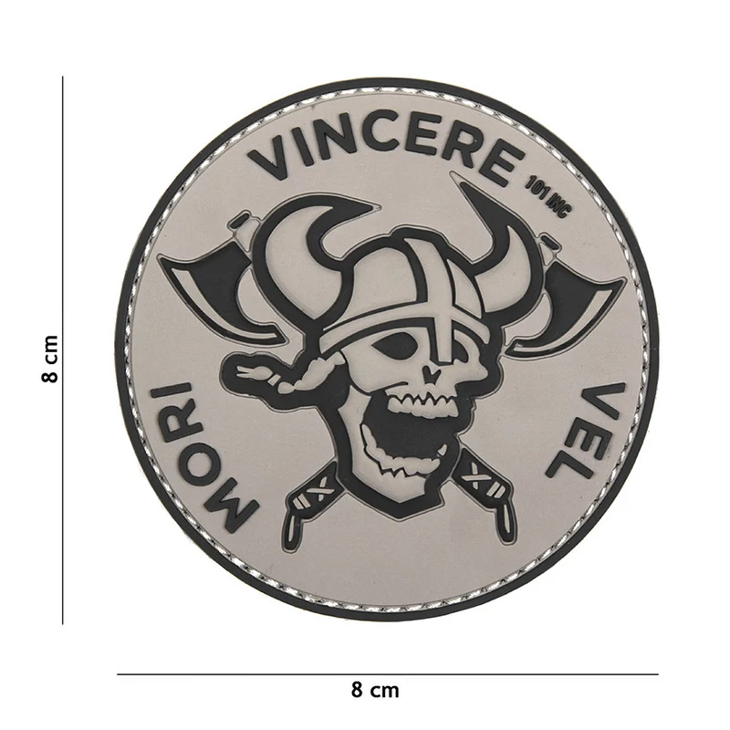 Patch 3D PVC Mori Vincere Vel grau
